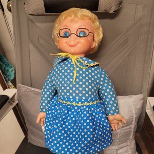 Rare Canadian 1967 Mrs Beasley Doll and She TALKS!!!